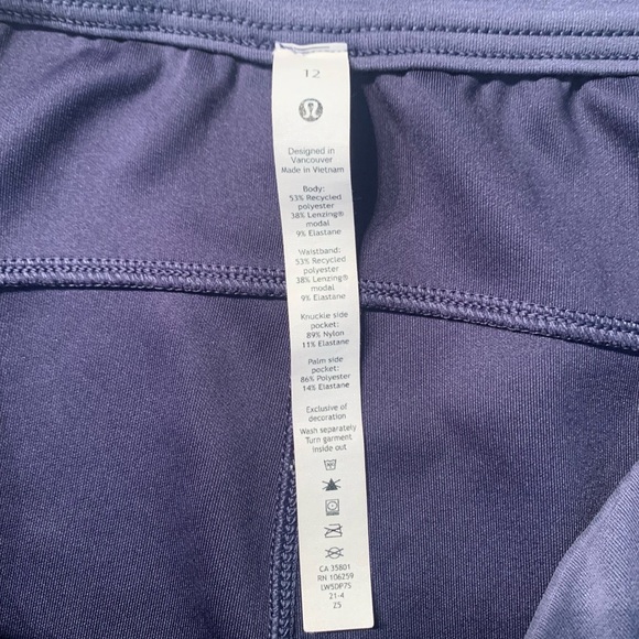 Lululemon Athletica Women’s Navy Joggers - SZ 12 - Picture 2 of 8